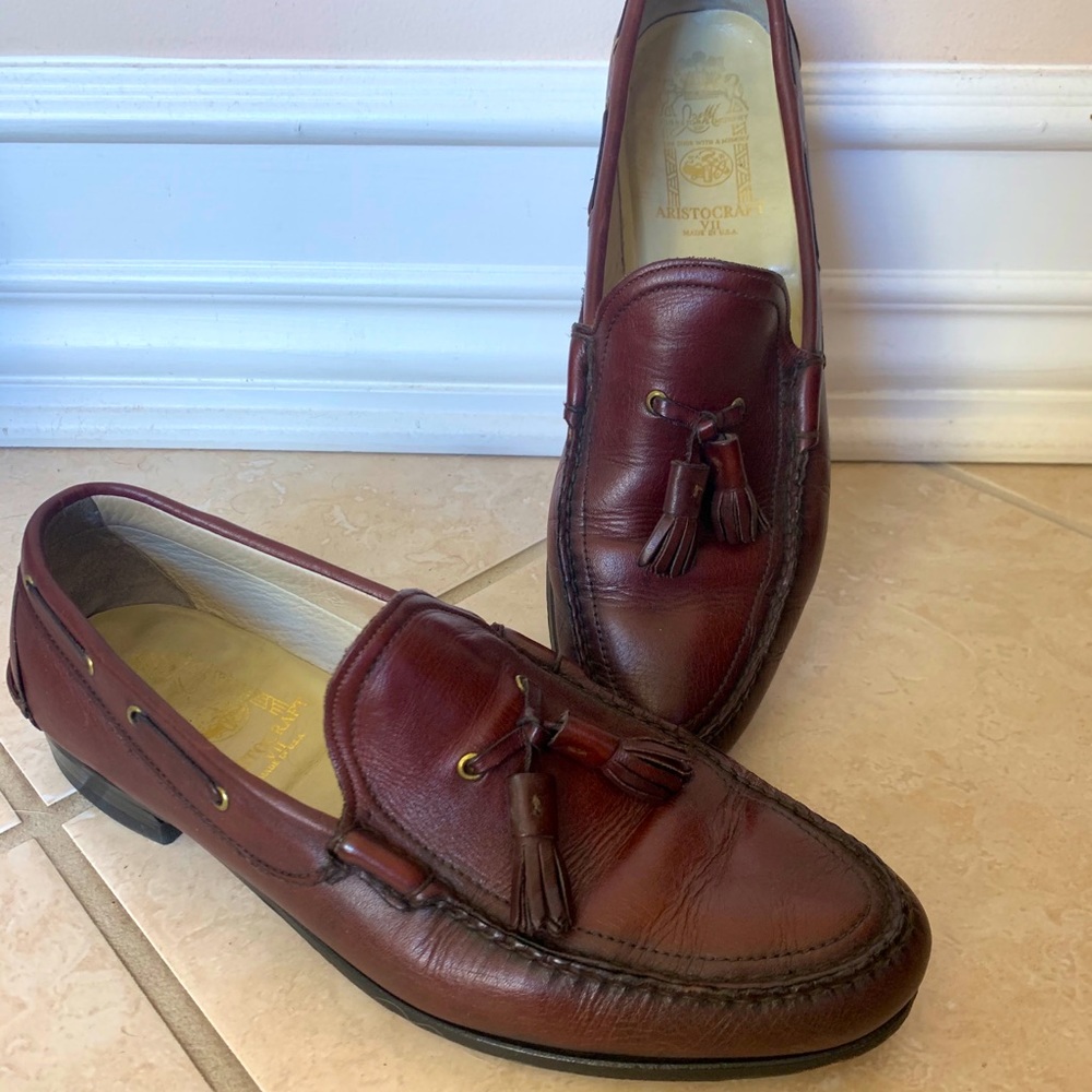 Johnson and Murphy loafers